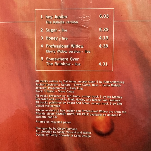 Vintage New & sealed Tori Amos CD - Picture 4 of 4